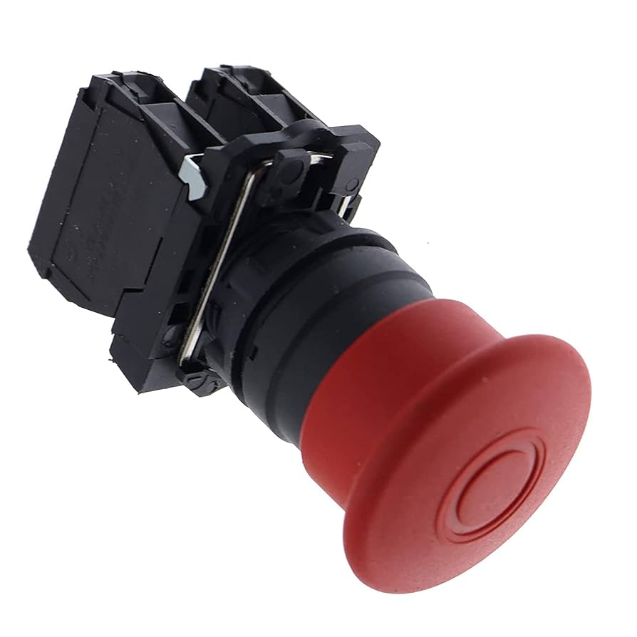 Amazon.com: NC Red Push Button E-Stop Switch 122514GT for